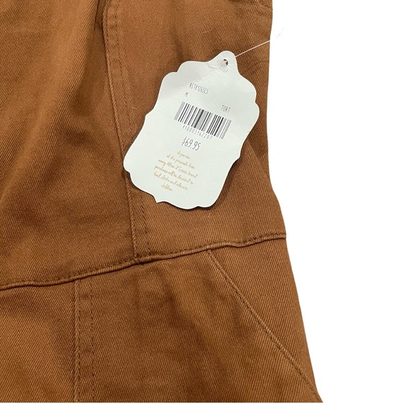 Altar'd State Dress Womens SZ M Torryn Denim Mini Button Sleeveless Overall NWT - Picture 4 of 6